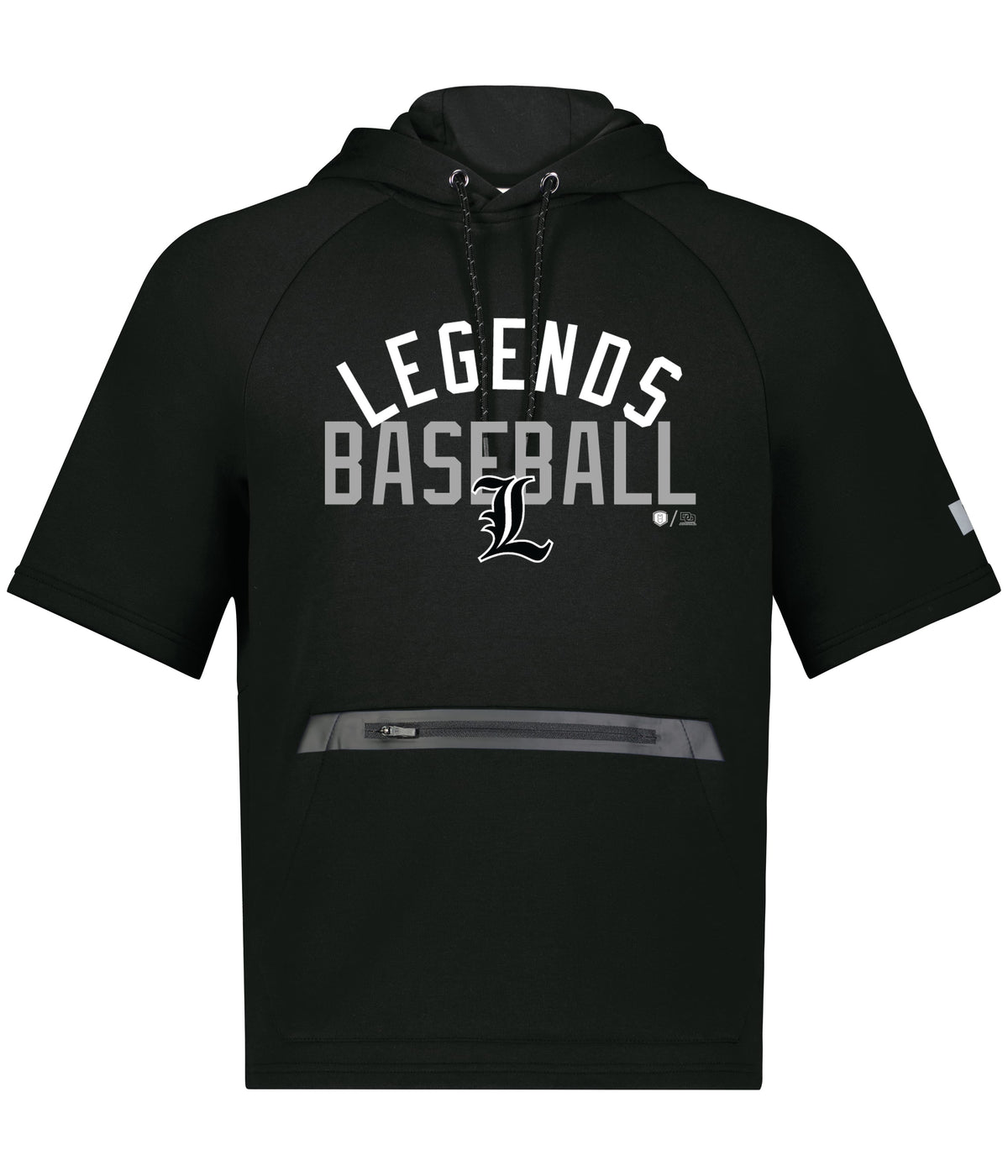 Legend Short Sleeve Tech Fleece Hoodie
