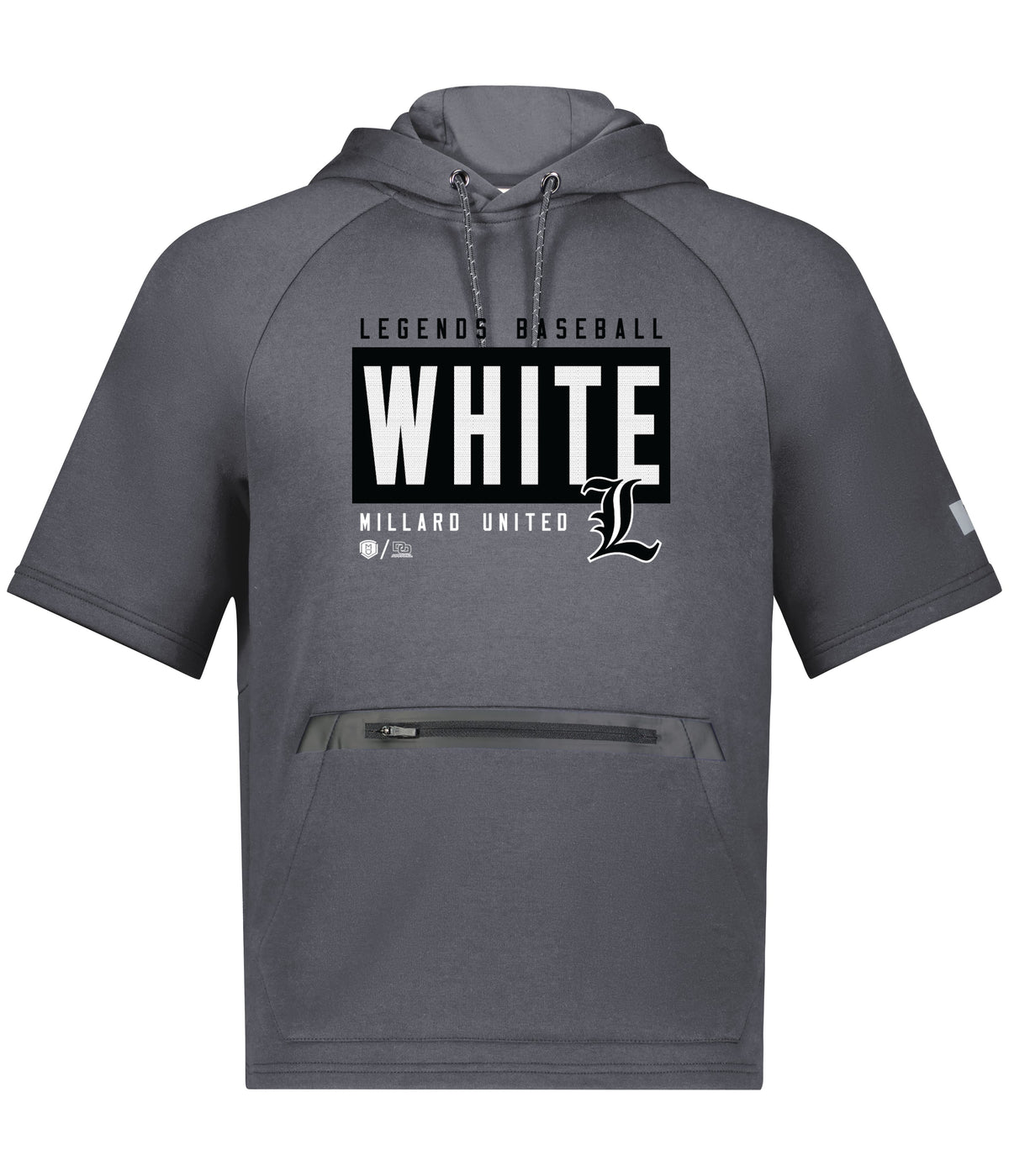 Legend Short Sleeve Tech Fleece Hoodie