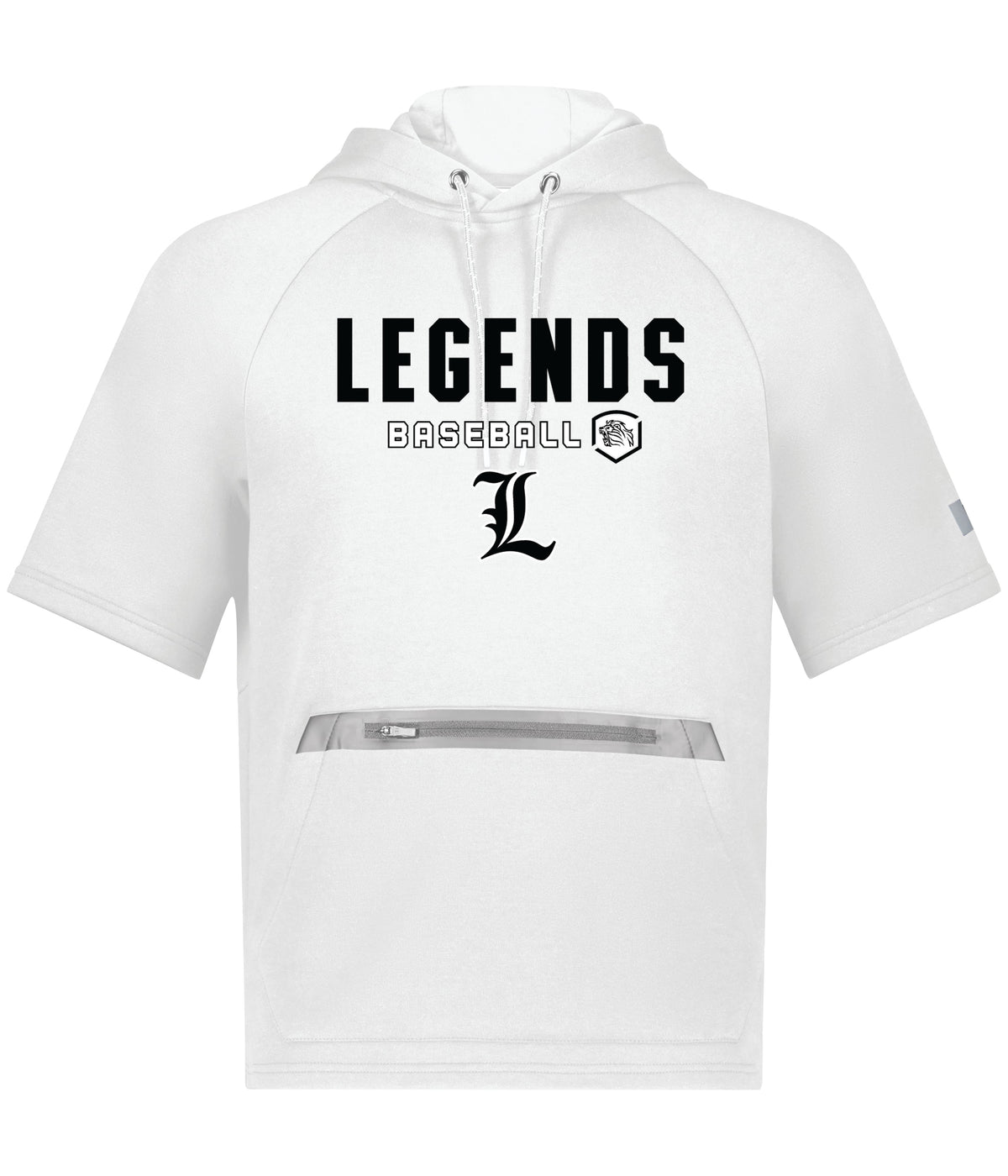 Legend Short Sleeve Tech Fleece Hoodie