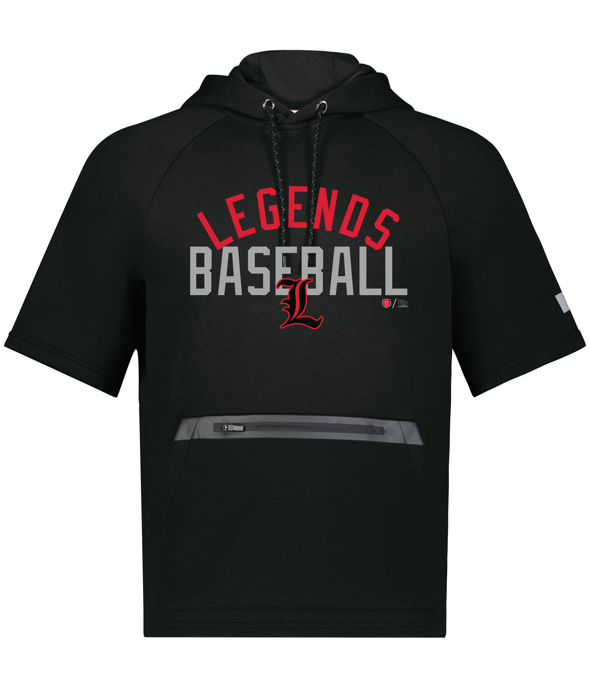 Legend Short Sleeve Tech Fleece Hoodie