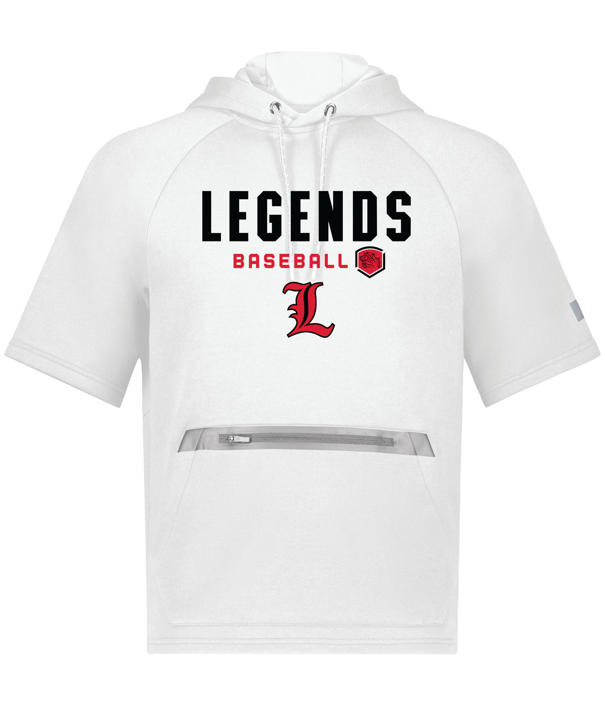 Legend Short Sleeve Tech Fleece Hoodie