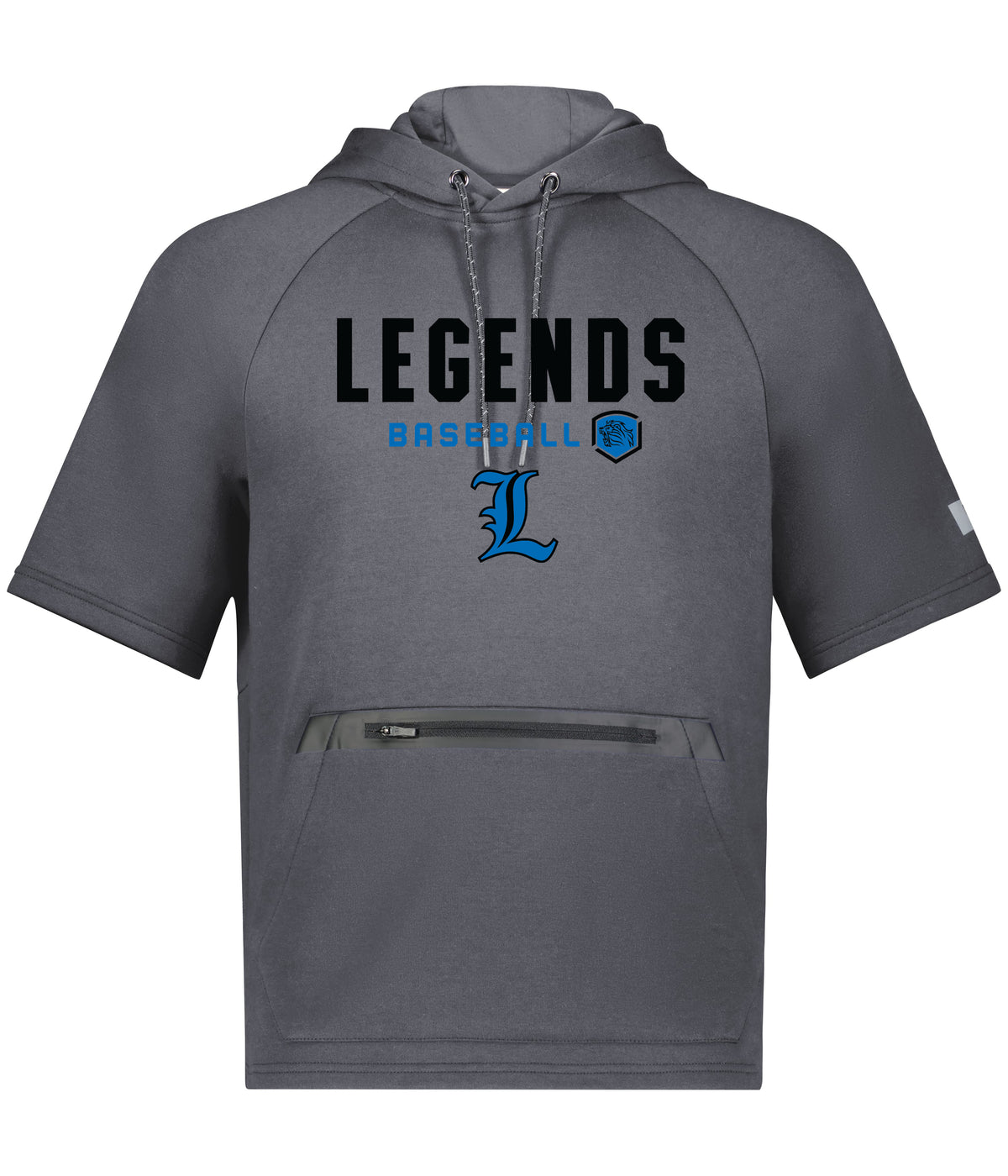 Legend Short Sleeve Tech Fleece Hoodie