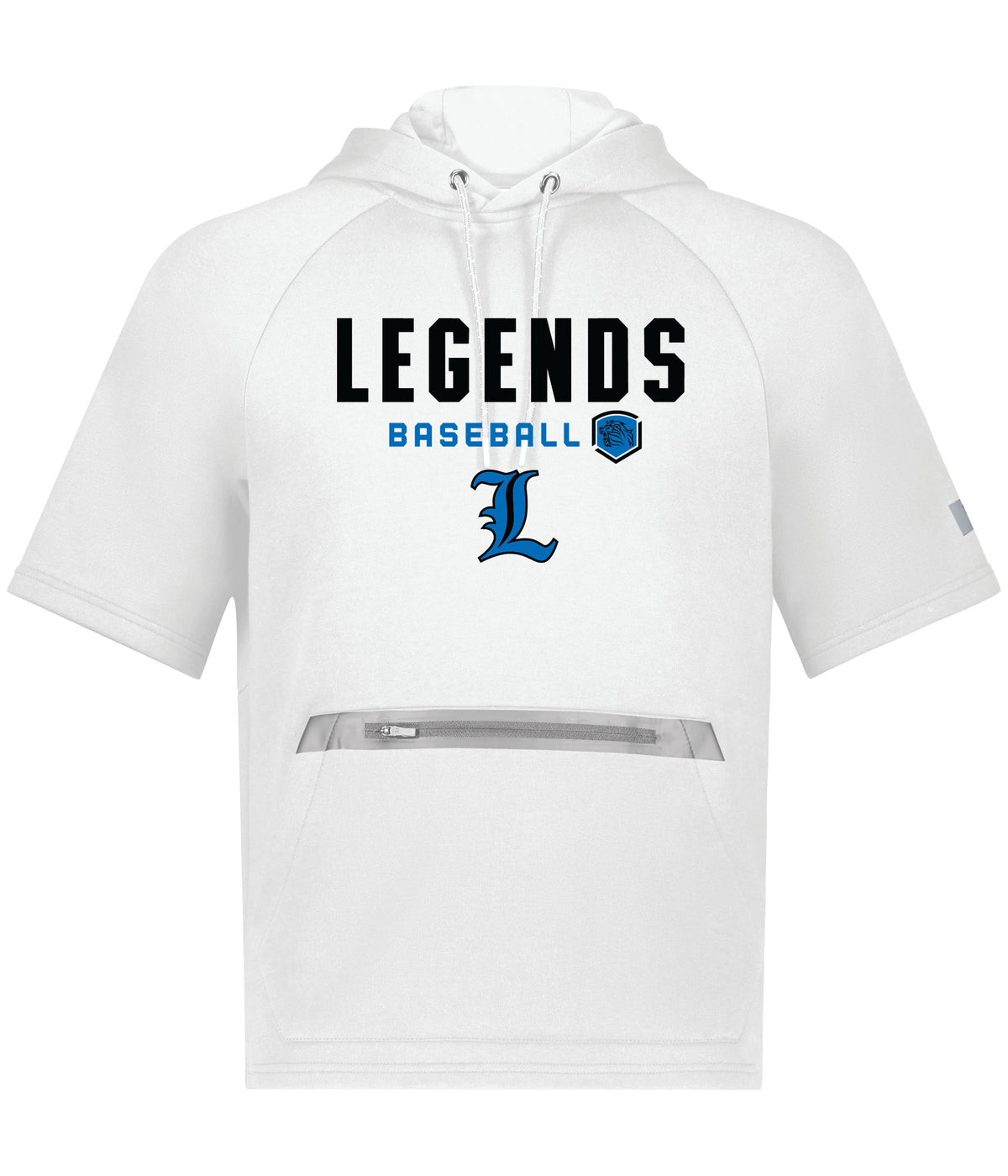 Legend Short Sleeve Tech Fleece Hoodie