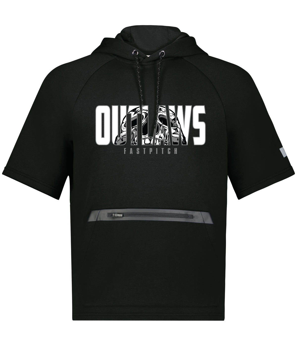 Legend Short Sleeve Tech Fleece Hoodie