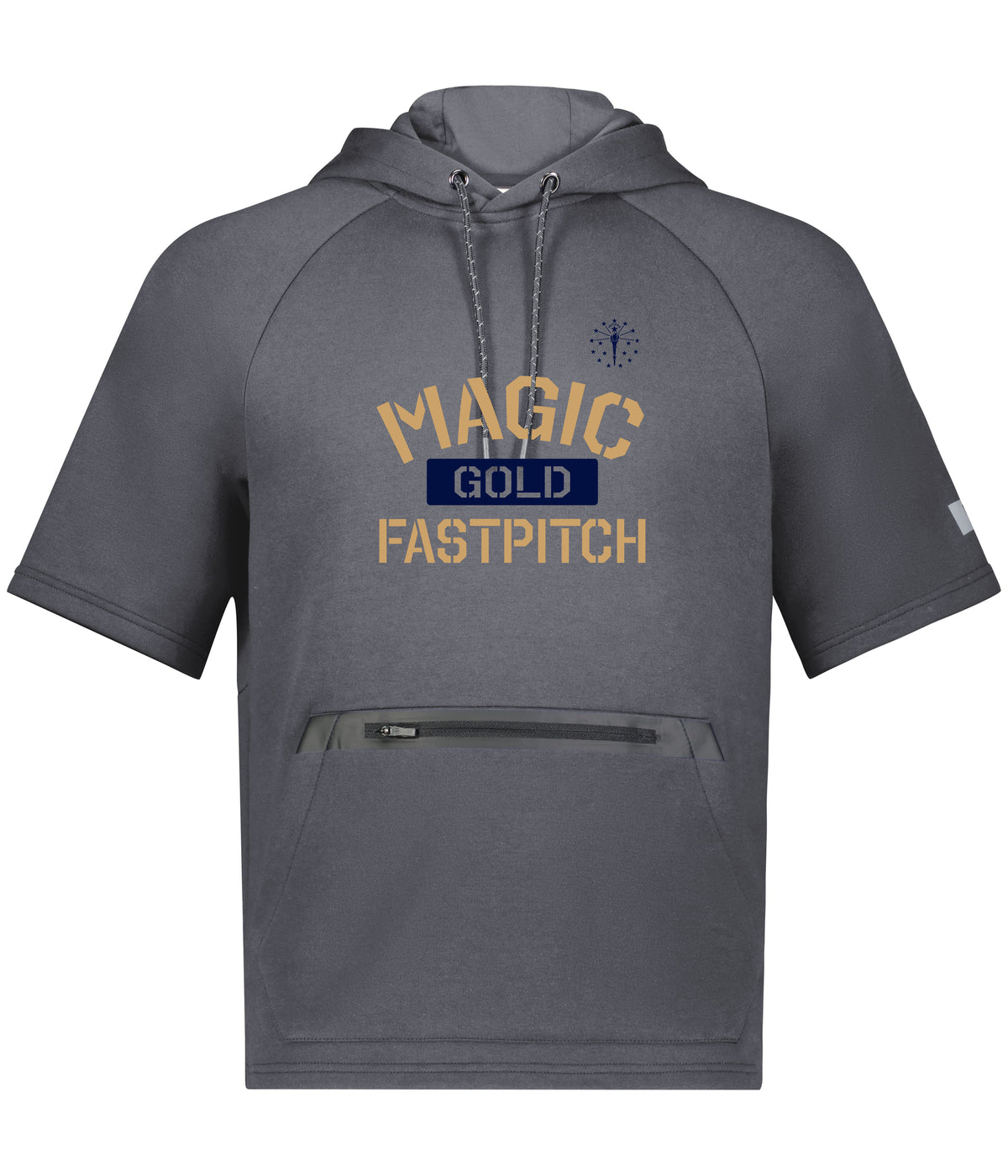 Legend Short Sleeve Tech Fleece Hoodie
