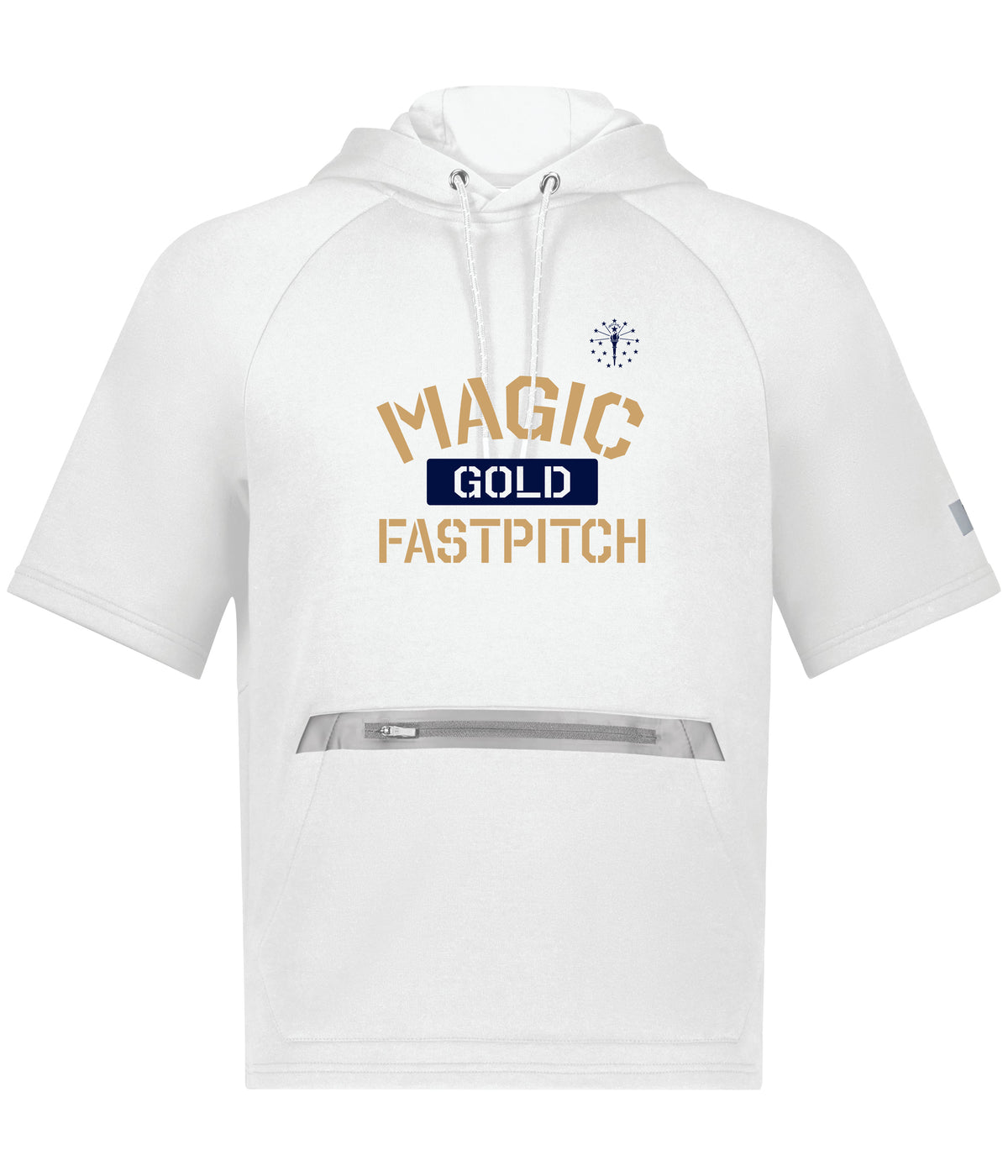 Legend Short Sleeve Tech Fleece Hoodie