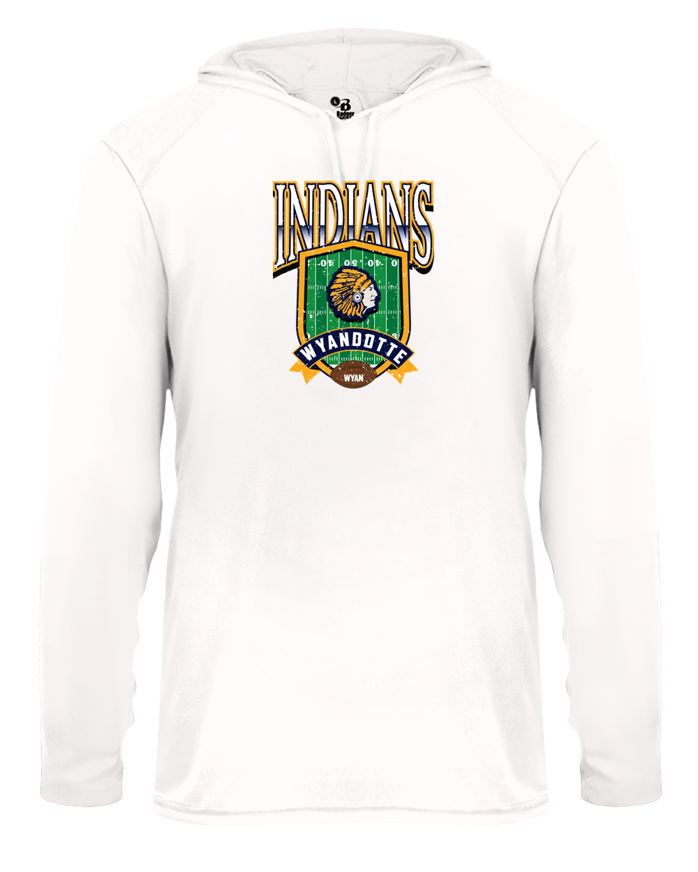 Long Sleeve Hooded Dri-Fit Tee