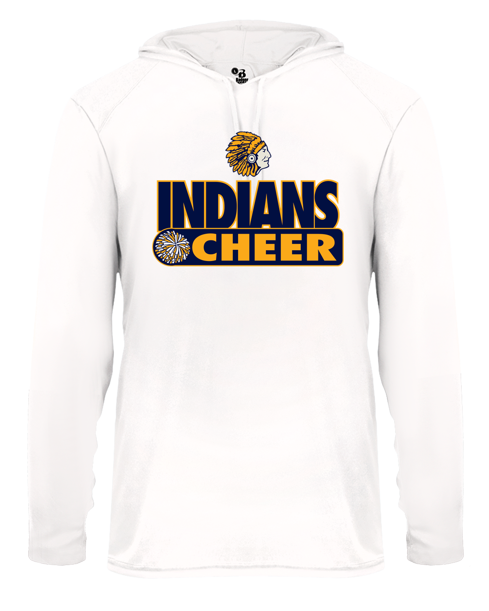 Long Sleeve Hooded Dri-Fit Tee