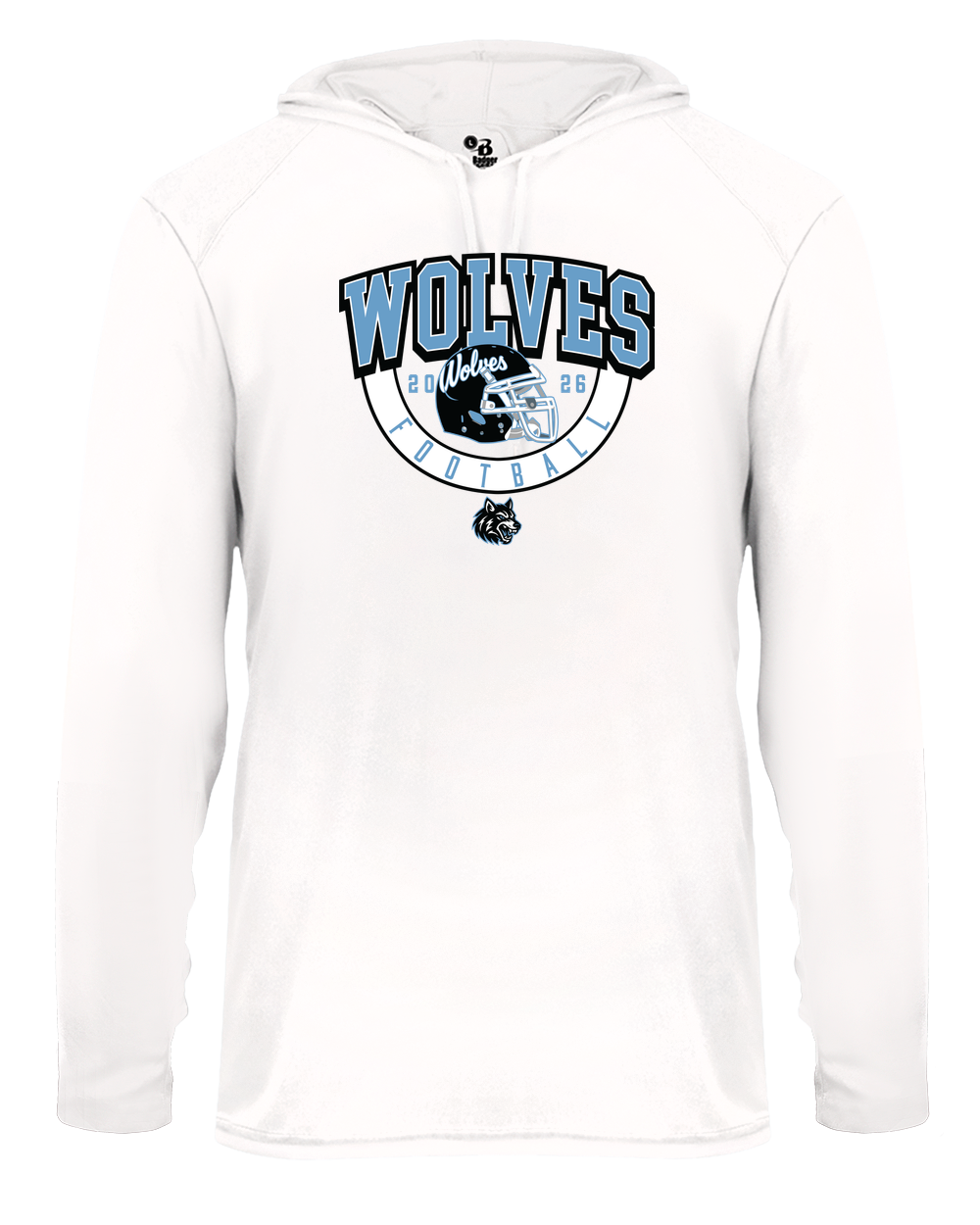 Long Sleeve Hooded Dri-Fit Tee