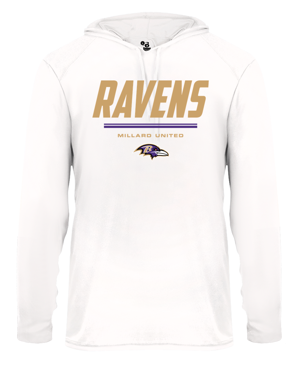 Long Sleeve Hooded Dri-Fit Tee