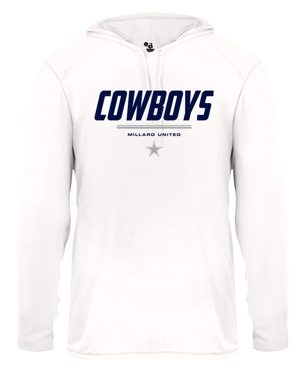 Long Sleeve Hooded Dri-Fit Tee