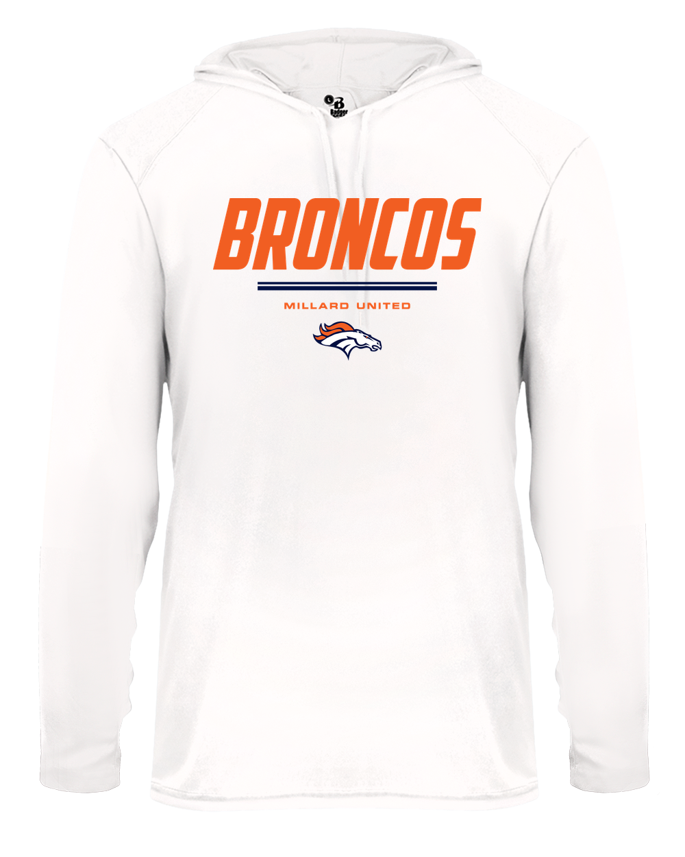 Long Sleeve Hooded Dri-Fit Tee