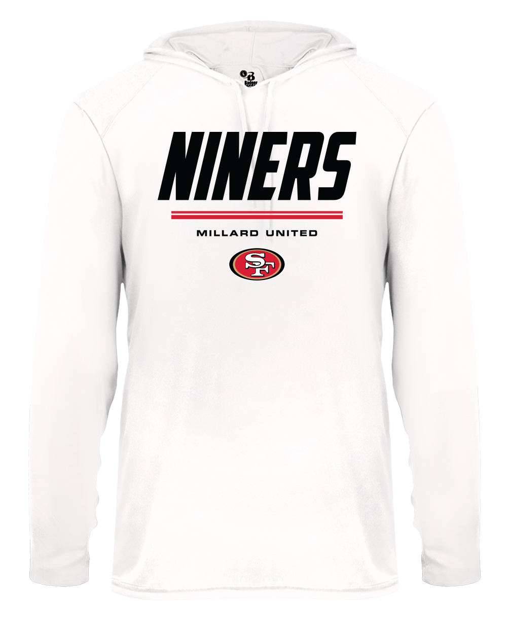 Long Sleeve Hooded Dri-Fit Tee