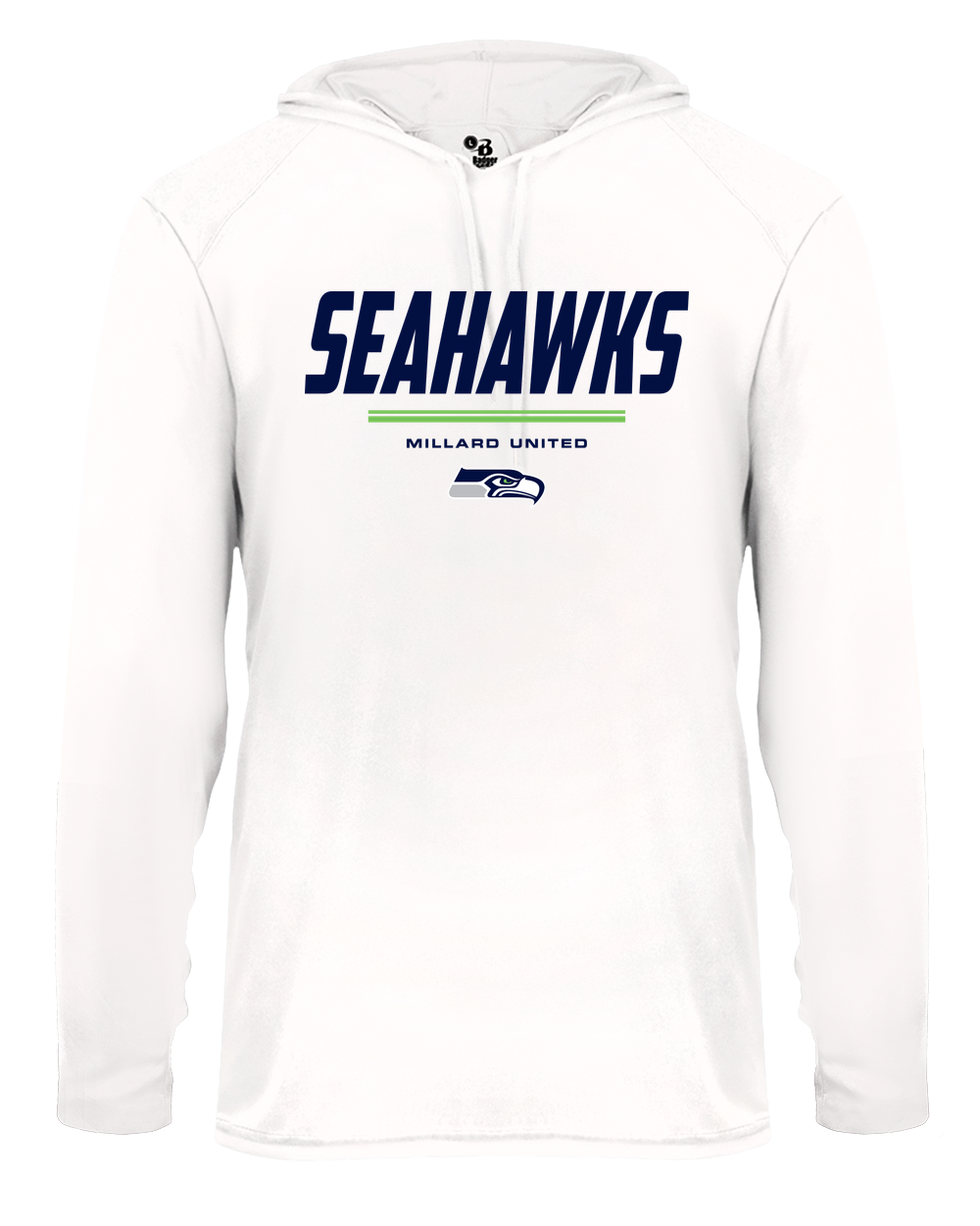 Long Sleeve Hooded Dri-Fit Tee