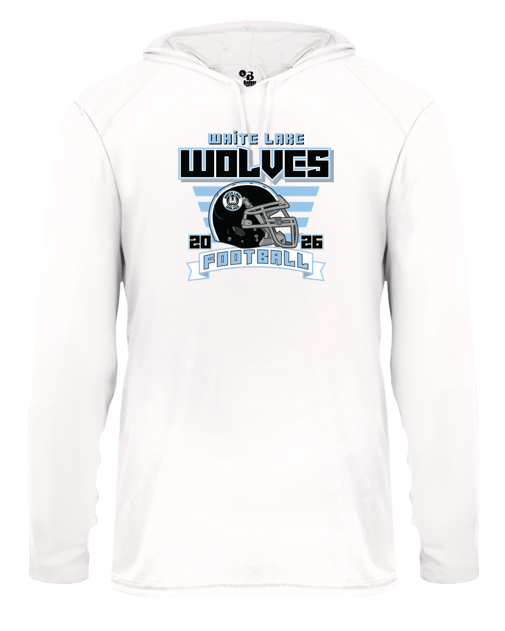 Long Sleeve Hooded Dri-Fit Tee