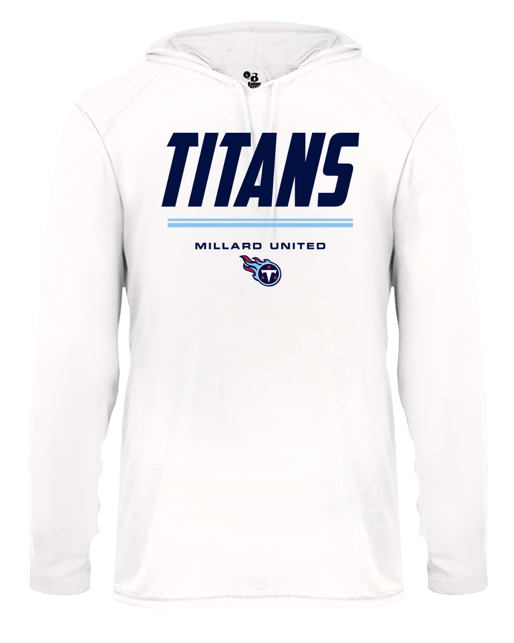Long Sleeve Hooded Dri-Fit Tee