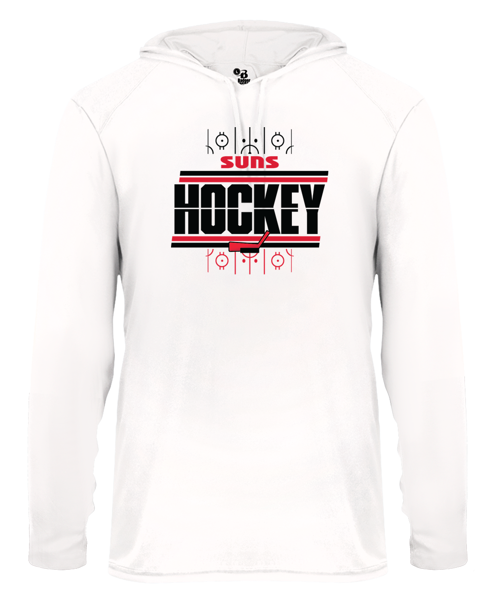 Long Sleeve Hooded Dri-Fit Tee