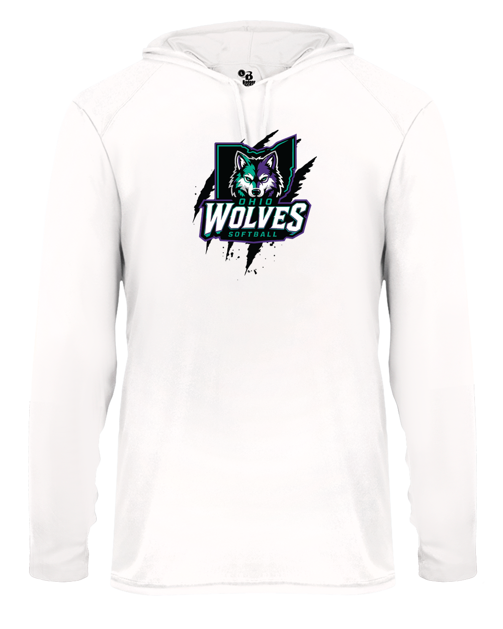 Long Sleeve Hooded Dri-Fit Tee
