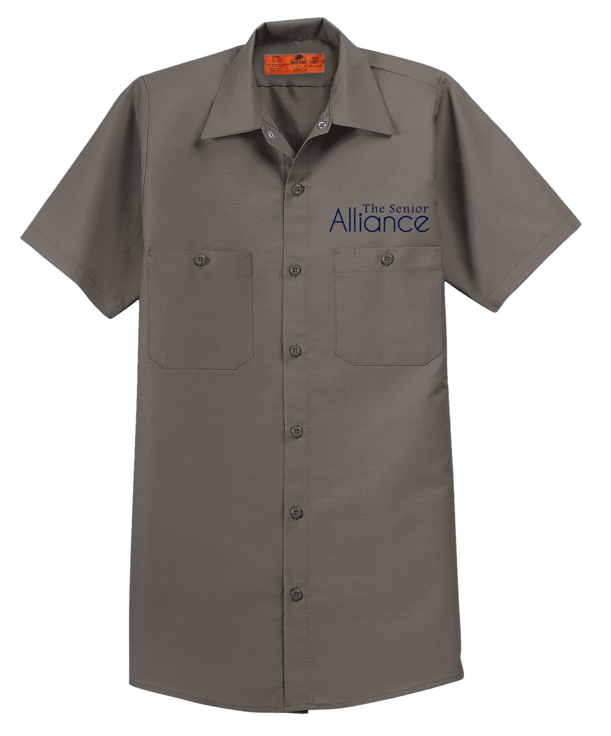 Men's Industrial Short Sleeve Work Shirt