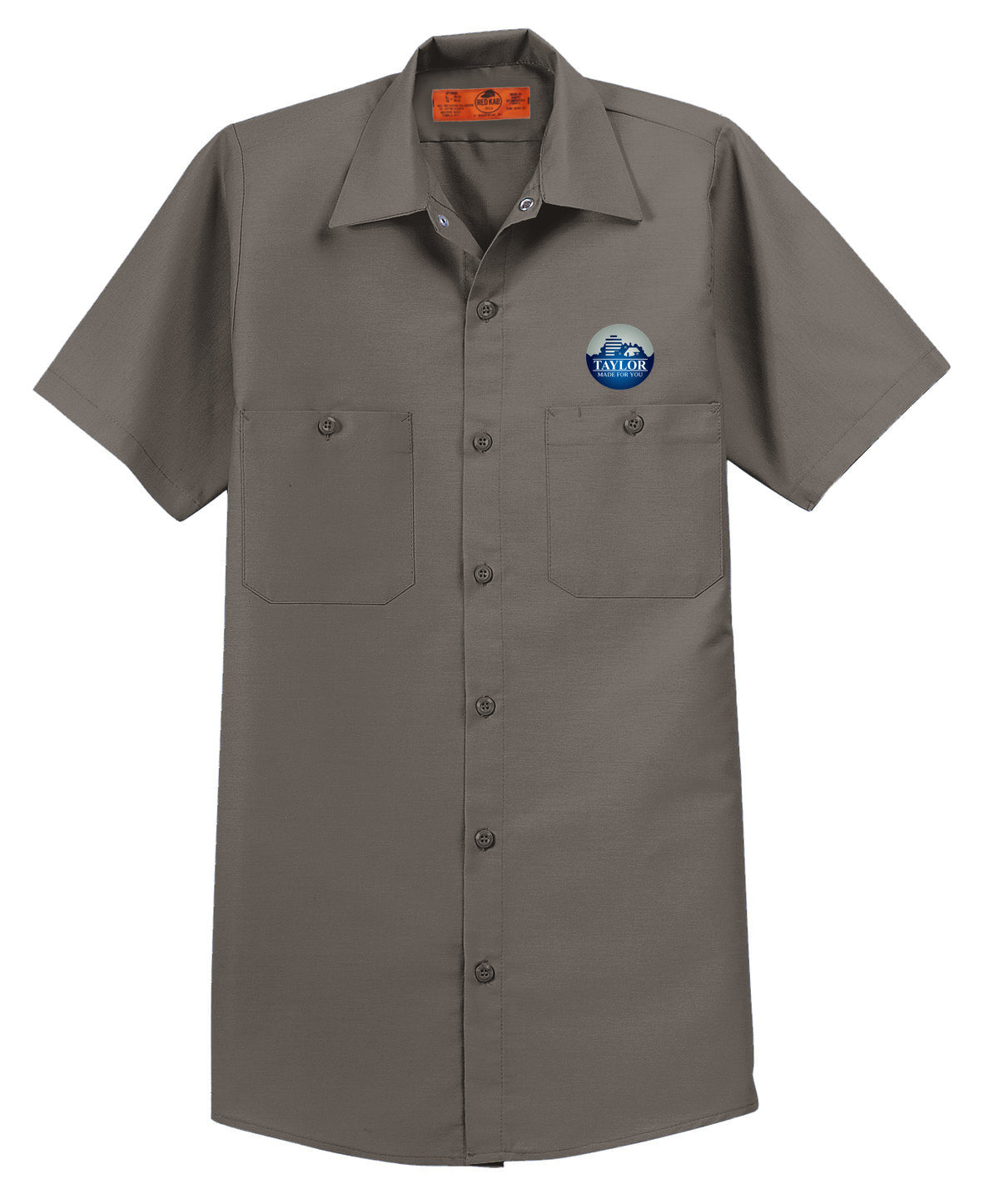 Men's Industrial Short Sleeve Work Shirt