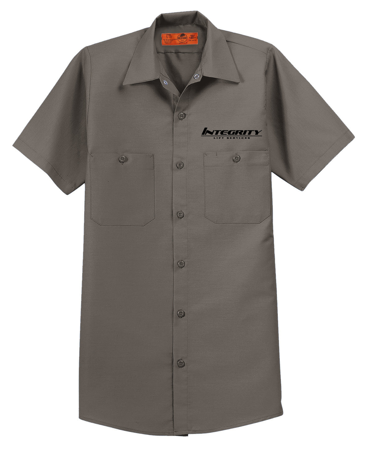 Men's Industrial Short Sleeve Work Shirt