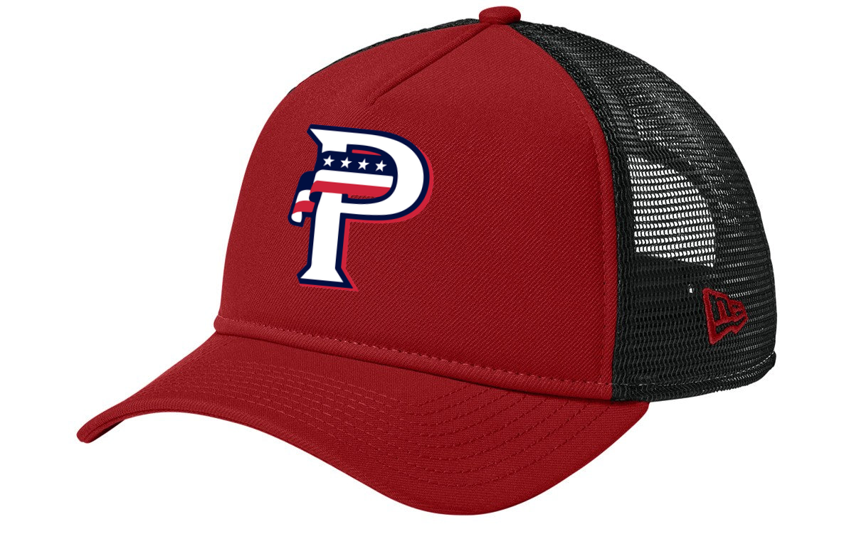 New Era A-Frame Snapback Mesh Back Cap