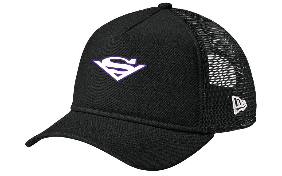 New Era A-Frame Snapback Mesh Back Cap