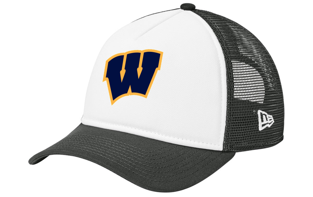 New Era A-Frame Snapback Mesh Back Cap