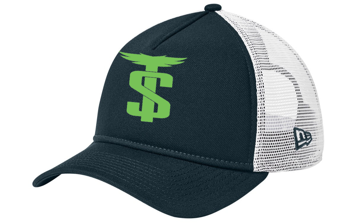 New Era A-Frame Snapback Mesh Back Cap