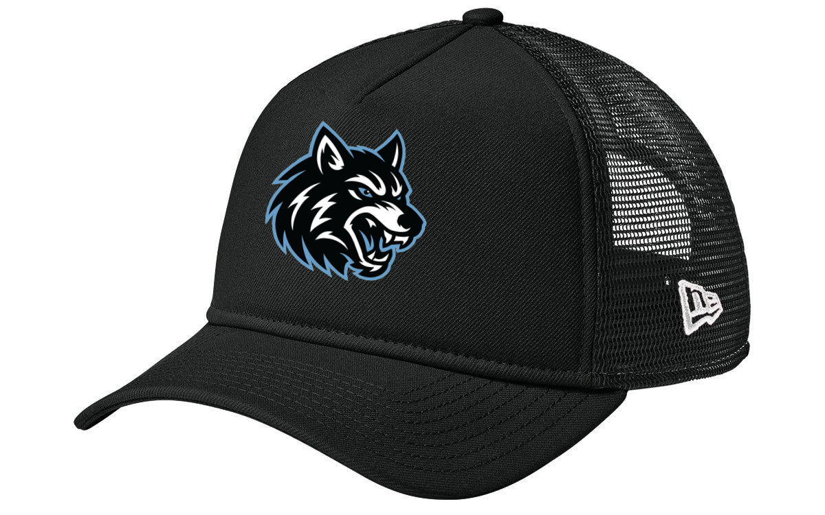 New Era A-Frame Snapback Mesh Back Cap