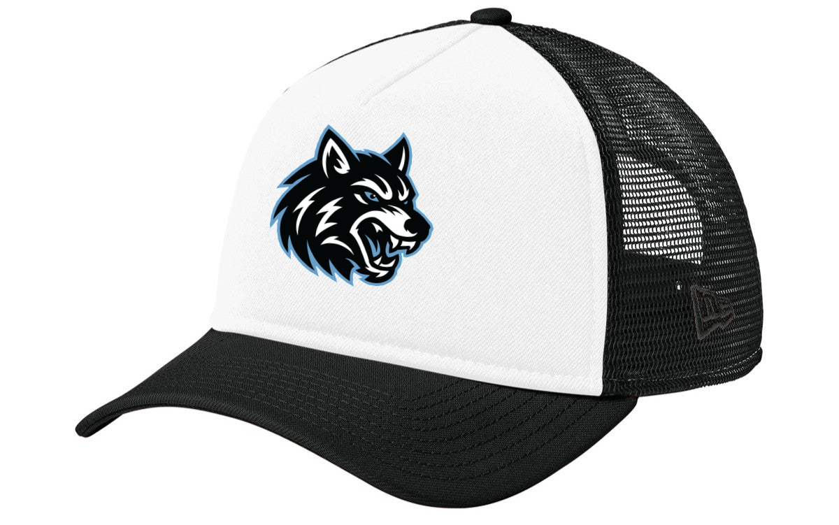 New Era A-Frame Snapback Mesh Back Cap