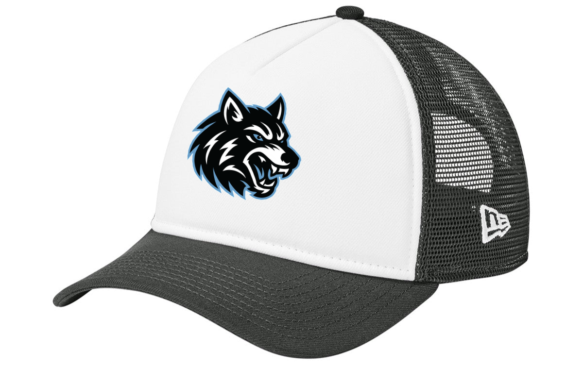 New Era A-Frame Snapback Mesh Back Cap