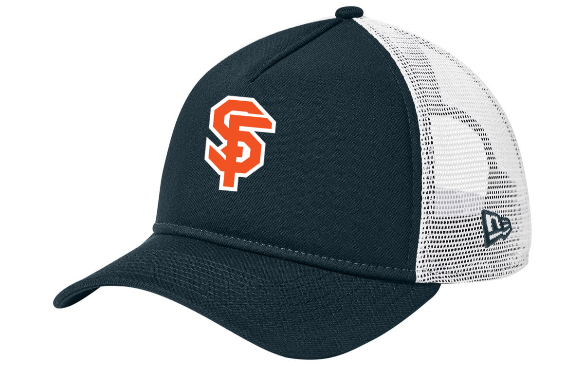New Era A-Frame Snapback Mesh Back Cap