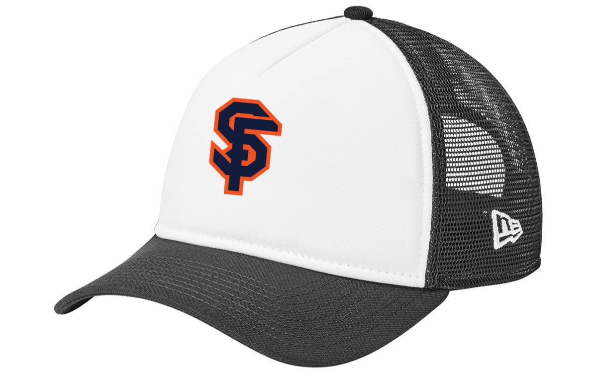 New Era A-Frame Snapback Mesh Back Cap