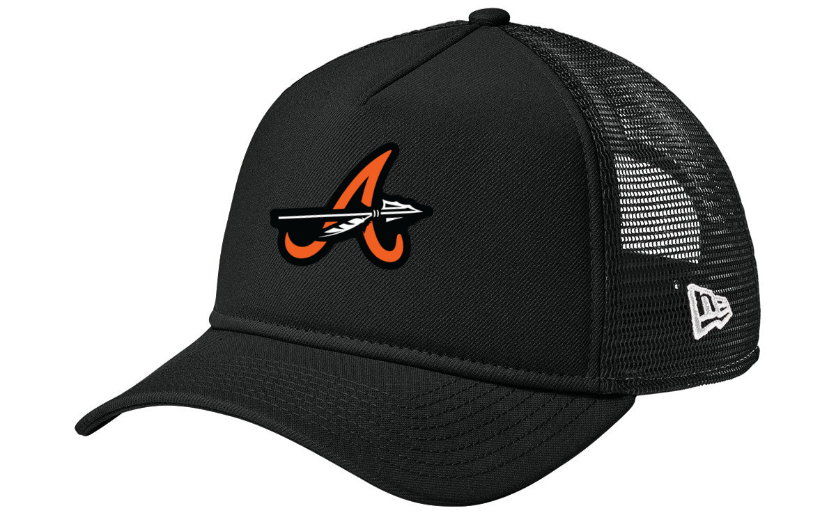 New Era A-Frame Snapback Mesh Back Cap