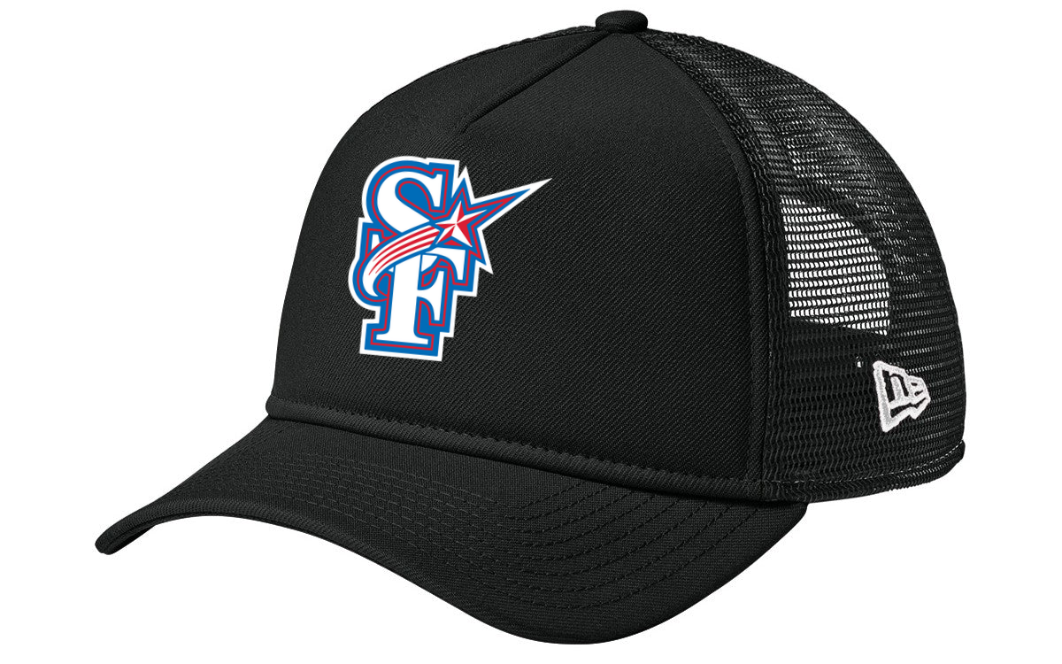 New Era A-Frame Snapback Mesh Back Cap