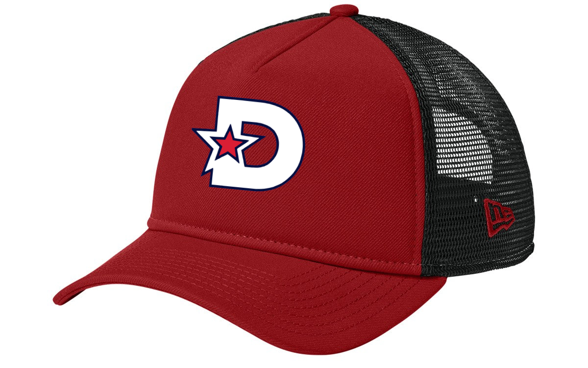 New Era A-Frame Snapback Mesh Back Cap