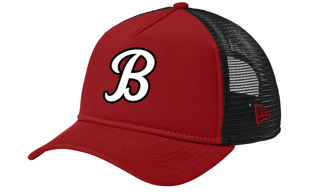 New Era A-Frame Snapback Mesh Back Cap