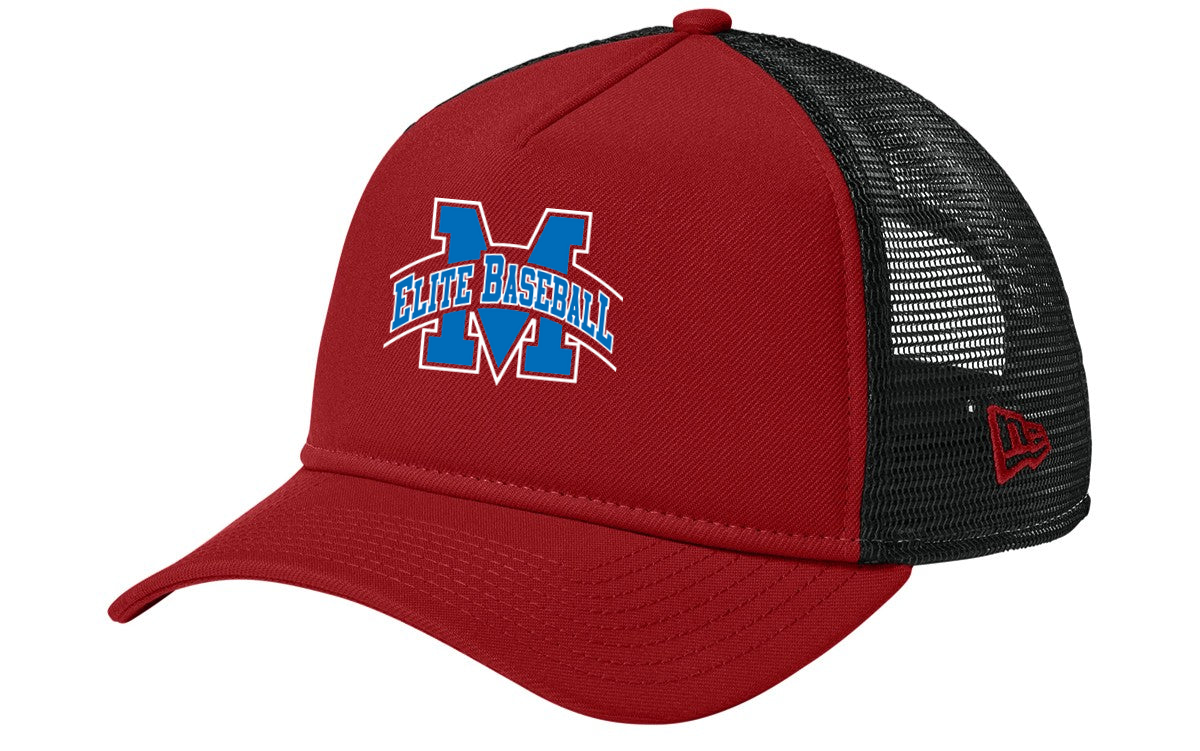 New Era A-Frame Snapback Mesh Back Cap