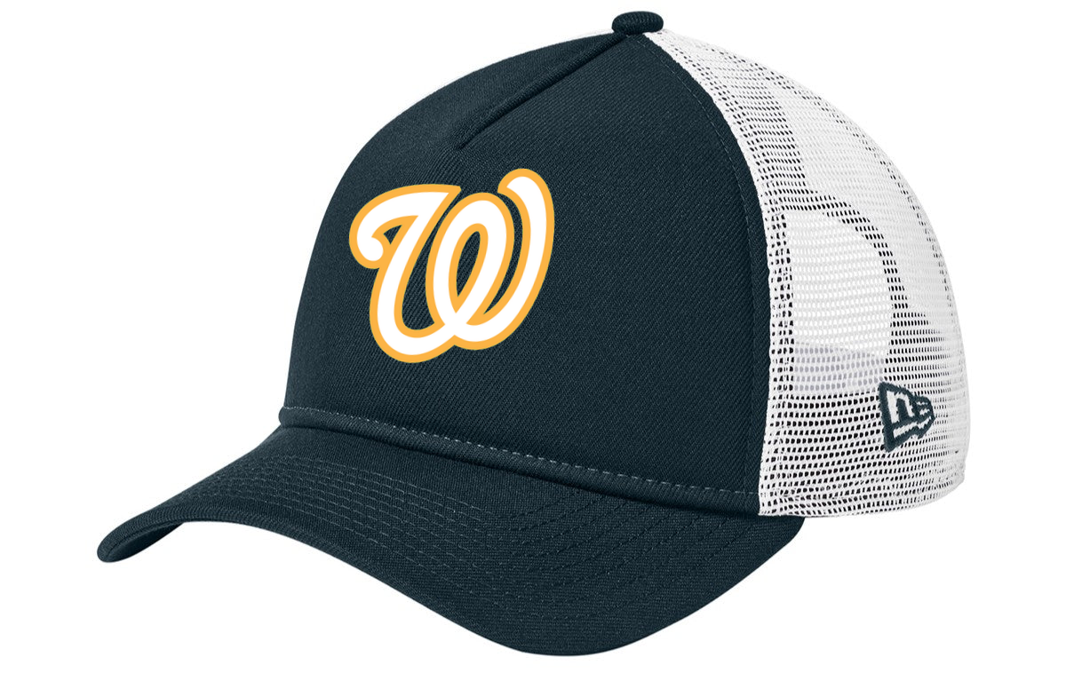 New Era A-Frame Snapback Mesh Back Cap