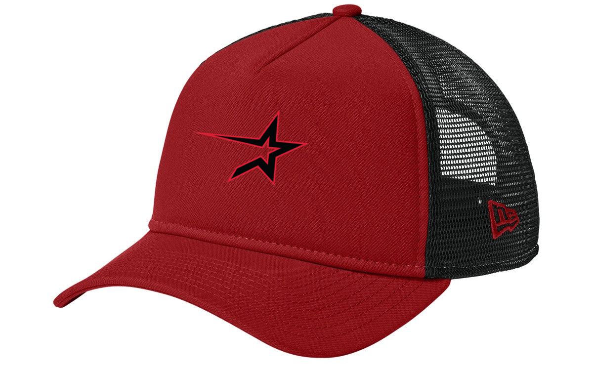 New Era A-Frame Snapback Mesh Back Cap