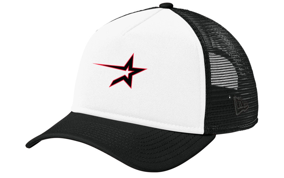 New Era A-Frame Snapback Mesh Back Cap