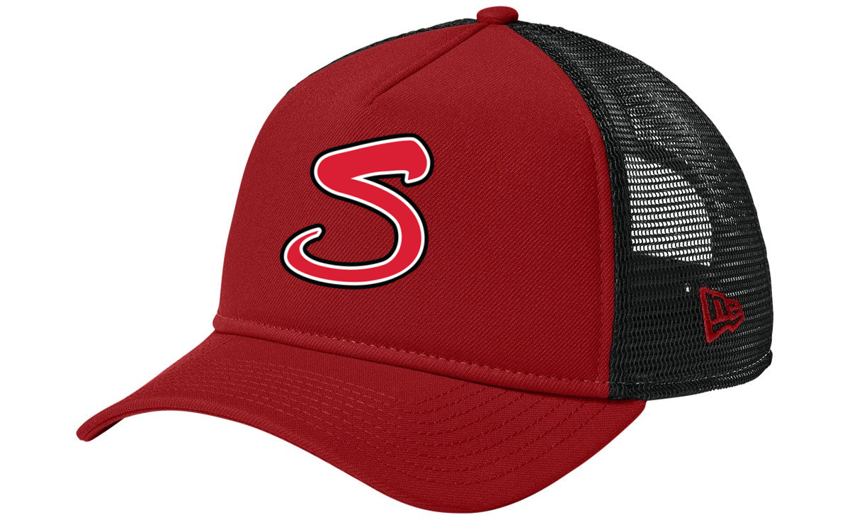New Era A-Frame Snapback Mesh Back Cap