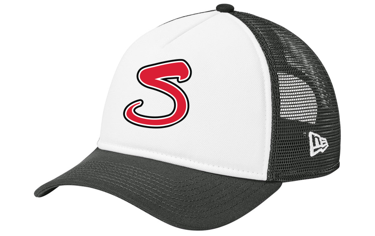 New Era A-Frame Snapback Mesh Back Cap