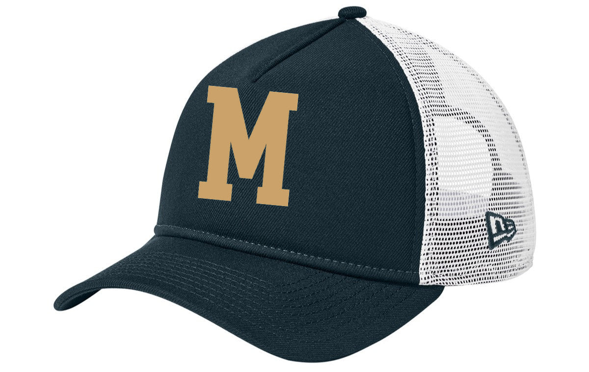 New Era A-Frame Snapback Mesh Back Cap