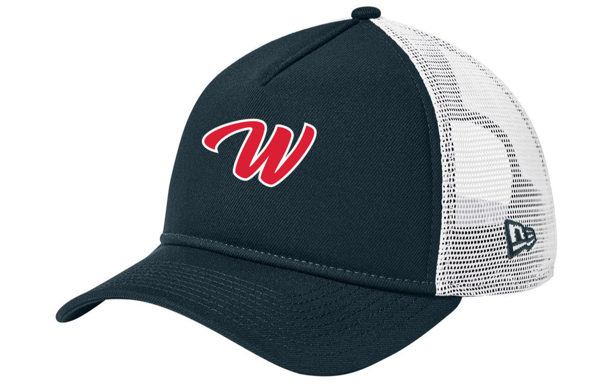 New Era A-Frame Snapback Mesh Back Cap