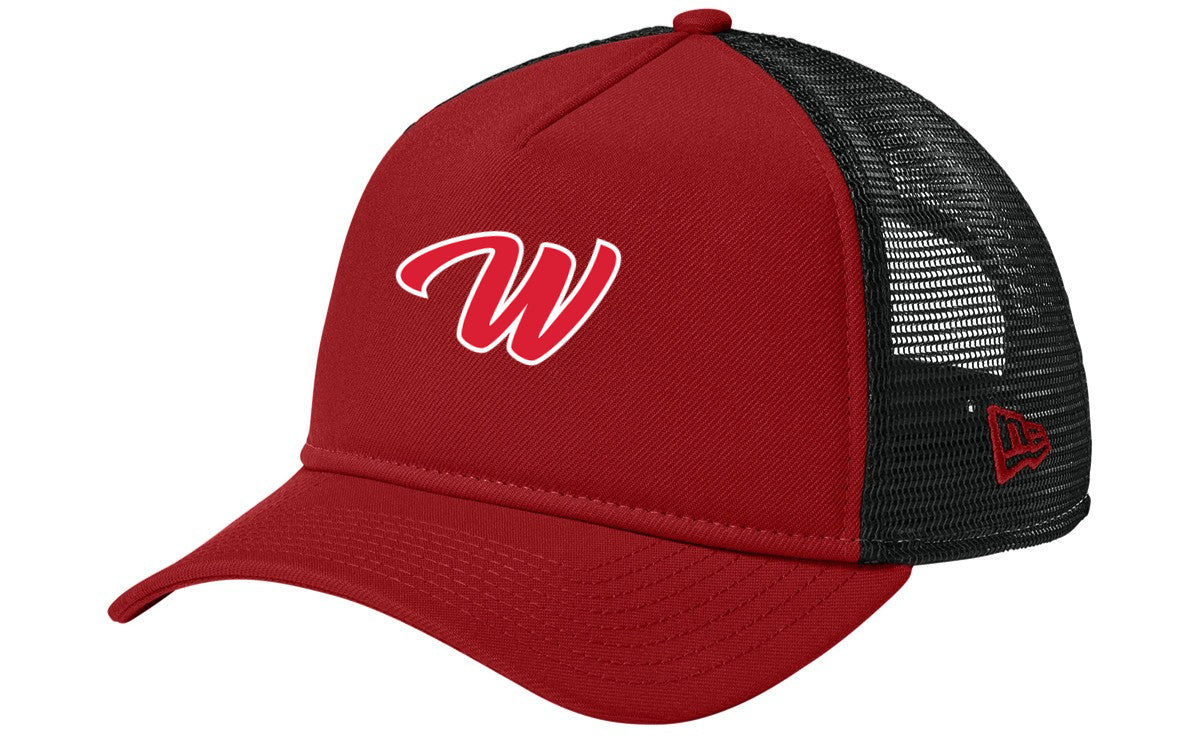 New Era A-Frame Snapback Mesh Back Cap