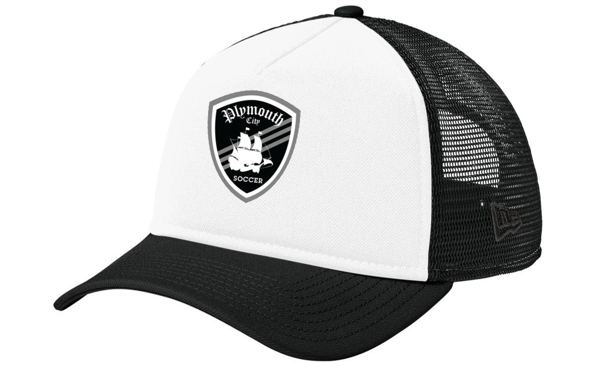 New Era A-Frame Snapback Mesh Back Cap