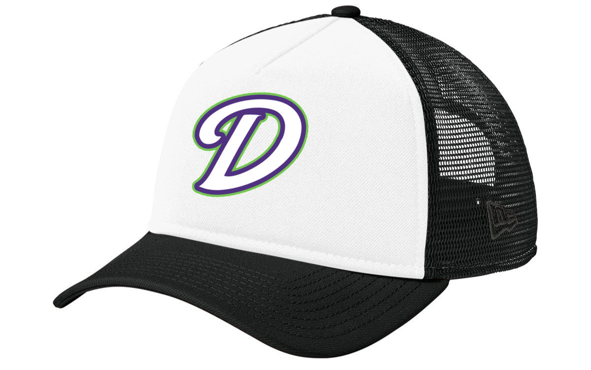 New Era A-Frame Snapback Mesh Back Cap