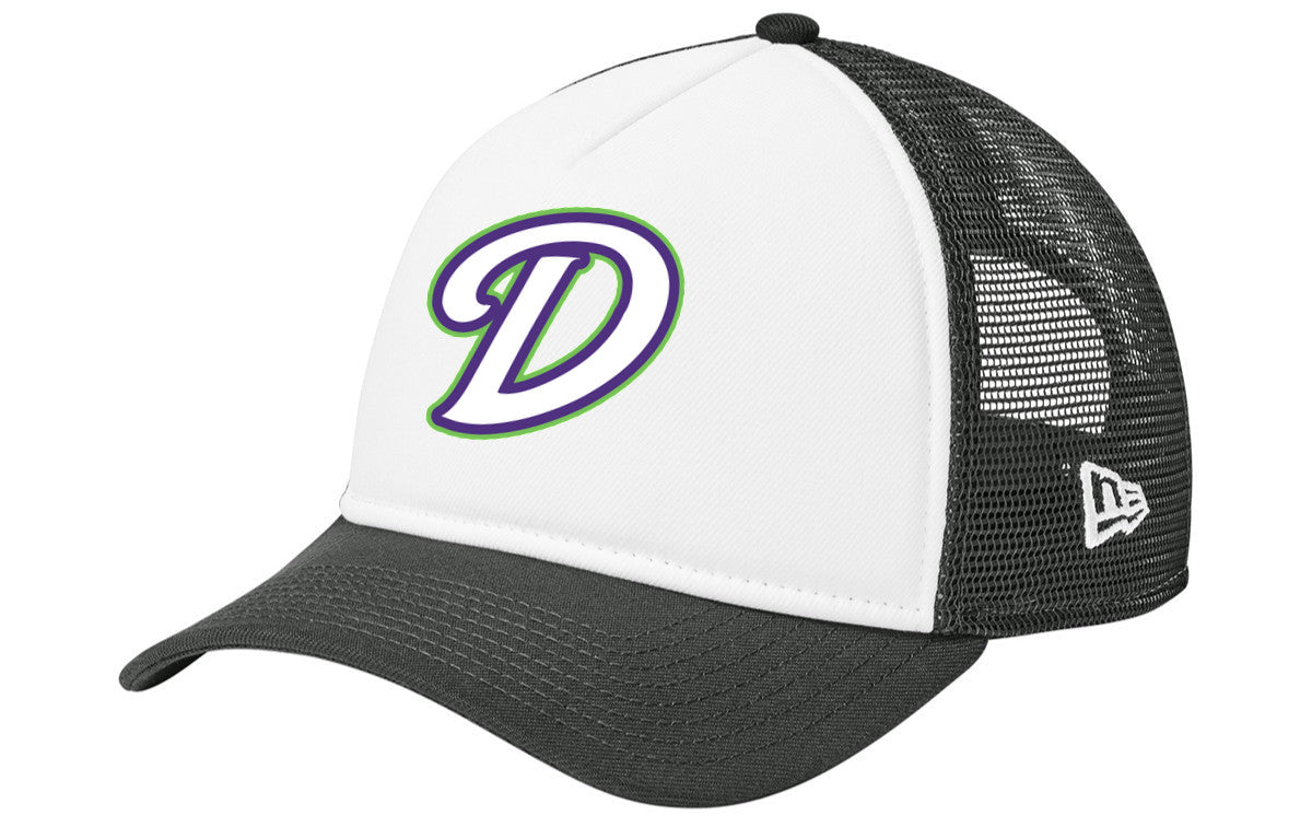 New Era A-Frame Snapback Mesh Back Cap